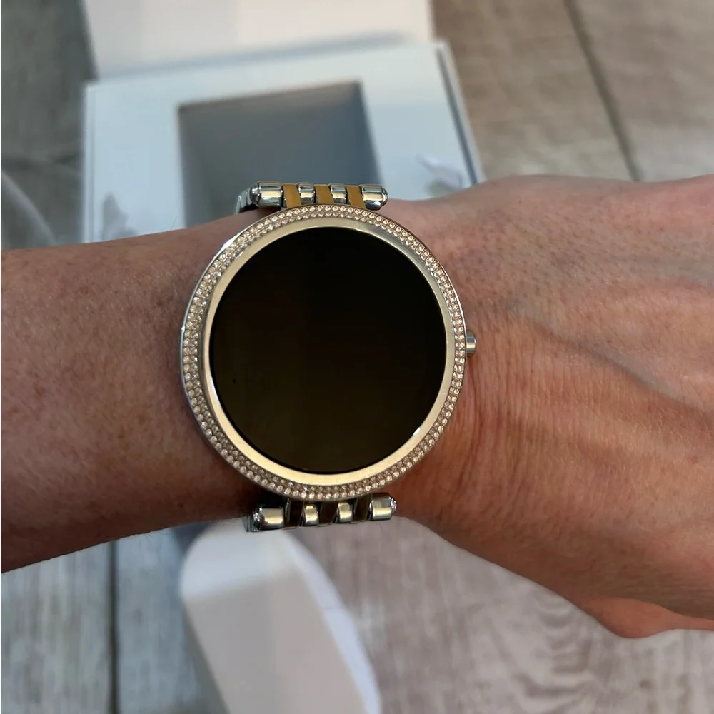 Michael Kors Gen 5E Darci Pavé Two-Tone Smart Watch